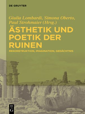 cover image of Ästhetik und Poetik der Ruinen